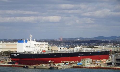 <p>Pertamina luncurkan kapal baru VLCC (Very Large Crude Carrier) berkapasitas dua juta barel. / Dok. Pertamina</p>