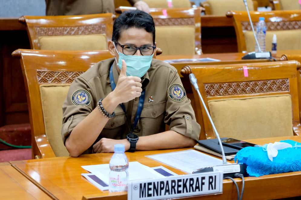 Menparekraf Sandiaga Uno.