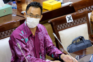 <p>Sekretaris Jenderal Asosiasi Fintech Pendanaan Bersama Indonesia (AFPI), Sunu Widyatmoko mengikuti Rapat Dengar Pendapat Umum (RDPU) Asosiasi Fintech dengan Komisi XI DPR, di komplek Parlemen Senayaan, Jakarta, Kamis, 14 Januari 2021. Foto: Ismail Pohan/TrenAsia</p>