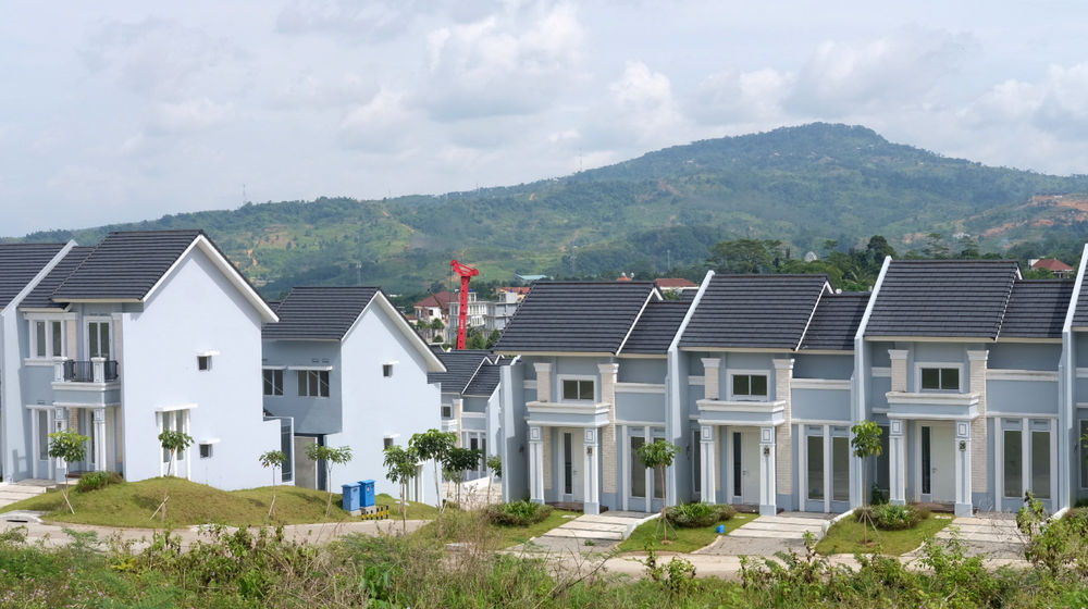 <p>Suasana perumahan cluster di kawasan Sentul, Kabupaten Bogor, Jawa Barat, Sabtu, 2 Januari 2021. Foto: Ismail Pohan/TrenAsia</p>
