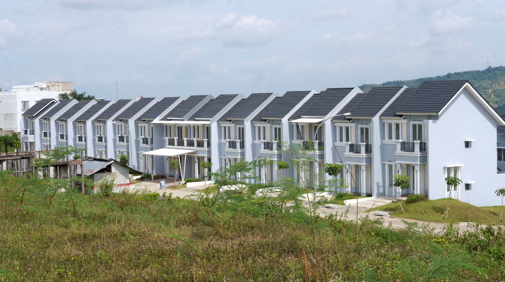 <p>Suasana perumahan cluster di kawasan Sentul, Kabupaten Bogor, Jawa Barat, Sabtu, 2 Januari 2021. Foto: Ismail Pohan/TrenAsia</p>
