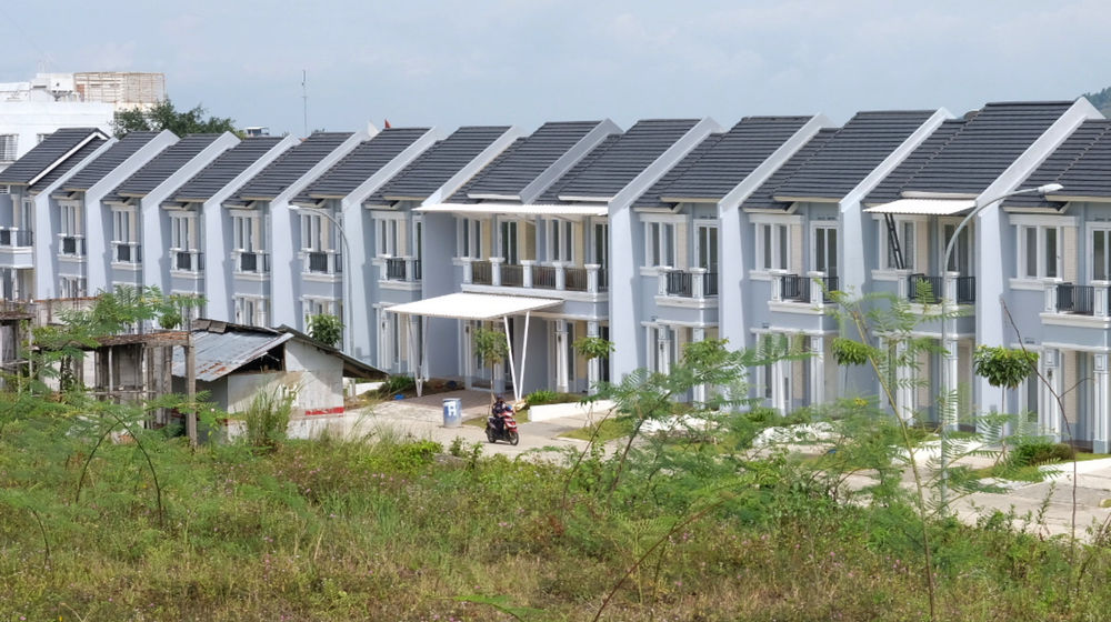 <p>Suasana perumahan cluster di kawasan Sentul, Kabupaten Bogor, Jawa Barat, Sabtu, 2 Januari 2021. Foto: Ismail Pohan/TrenAsia</p>
