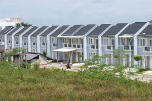 <p>Suasana perumahan cluster di kawasan Sentul, Kabupaten Bogor, Jawa Barat, Sabtu, 2 Januari 2021. Foto: Ismail Pohan/TrenAsia</p>
