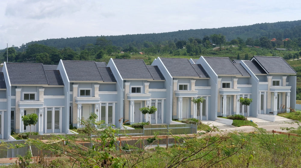 <p>Suasana perumahan cluster di kawasan Sentul, Kabupaten Bogor, Jawa Barat, Sabtu, 2 Januari 2021. Foto: Ismail Pohan/TrenAsia</p>
