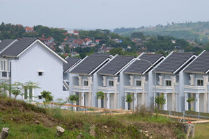 <p>Perumahan cluster di kawasan Sentul, Kabupaten Bogor, Jawa Barat. Foto: Ismail Pohan/TrenAsia</p>
