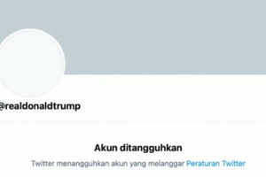 Twitter Blokir Permanen Akun Trump