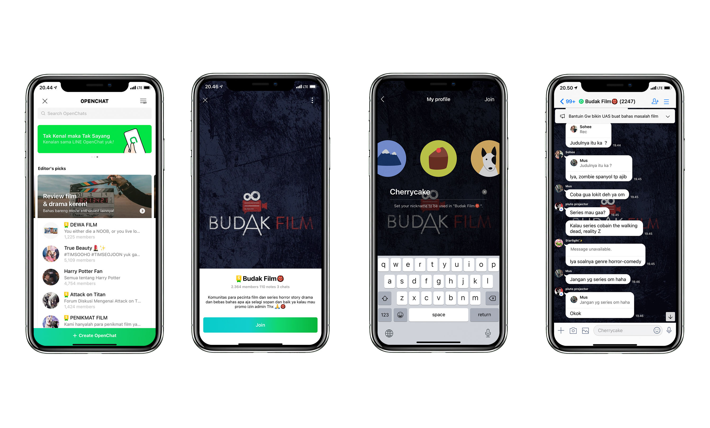 LINE OpenChat