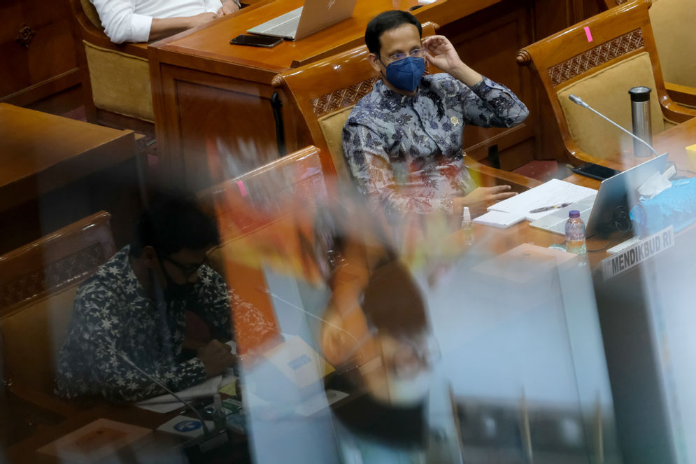 Menteri Pendidikan dan Kebudayaan Nadiem Anwar Makarim