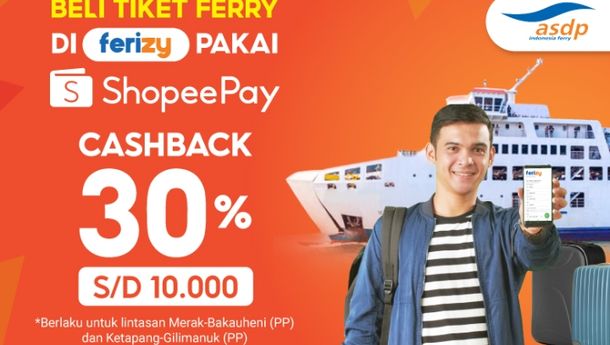 ASDP Gandeng ShopeePay Hadirkan Pembayaran Elektronik