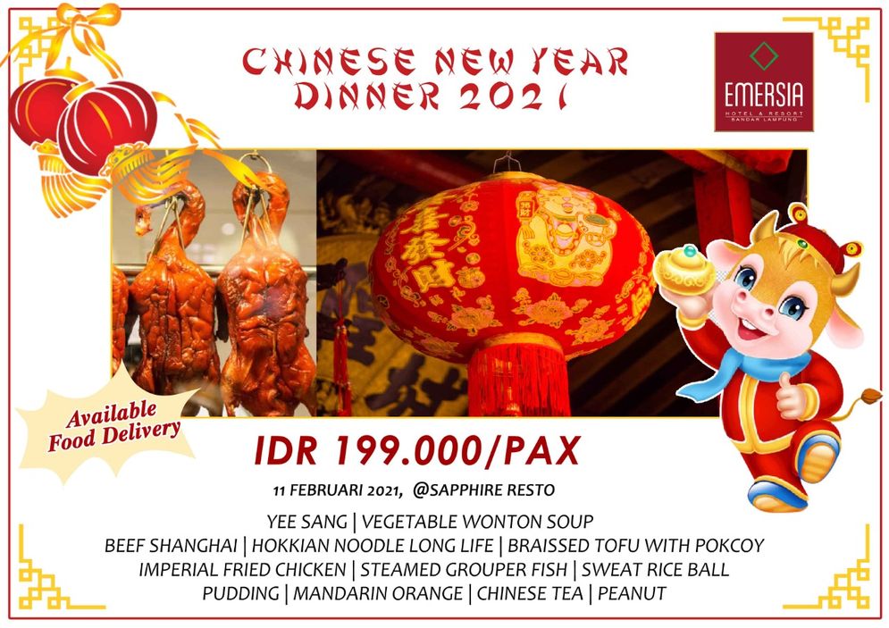 Chinese New Year Dinner 2021.