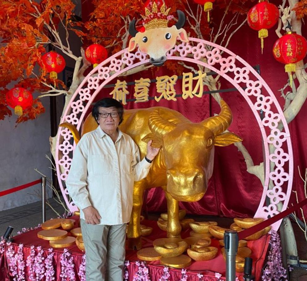 Alim Sugiantoro di TITD Kwan Sing Bio