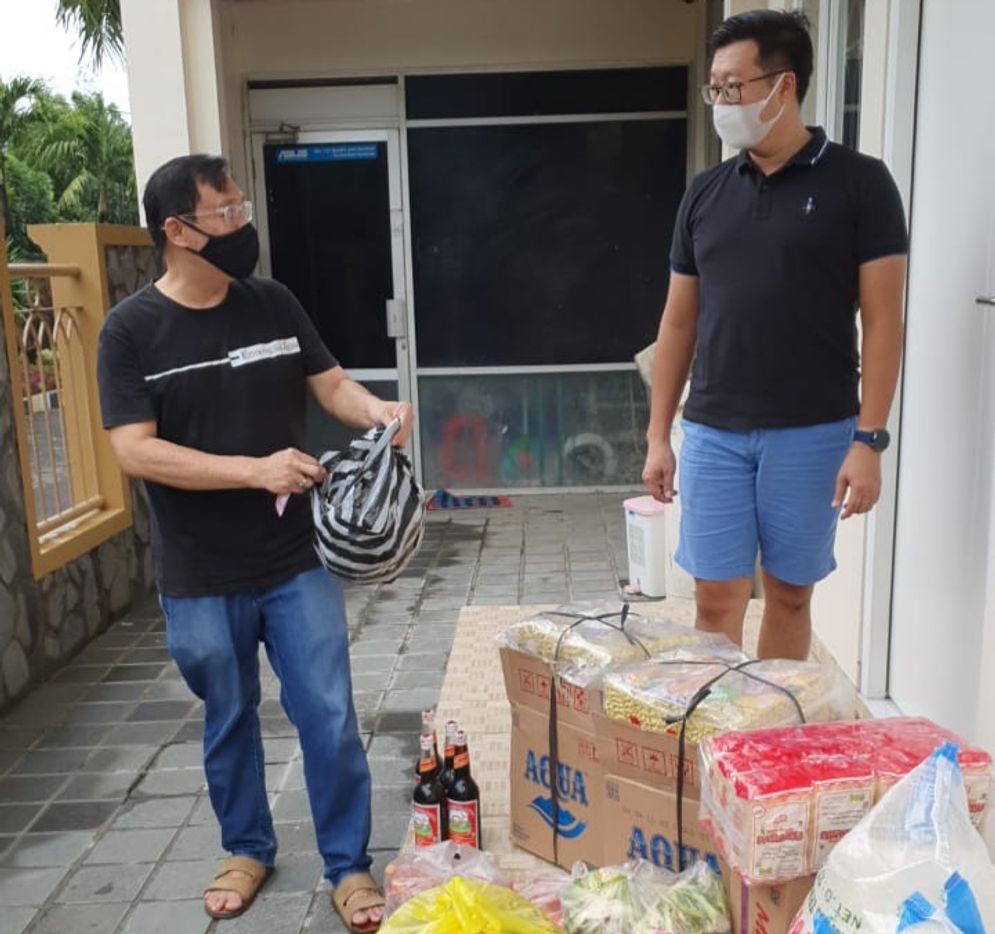 Penyaluran bantuan korban banjir dari GAC dan #savesukoharjo