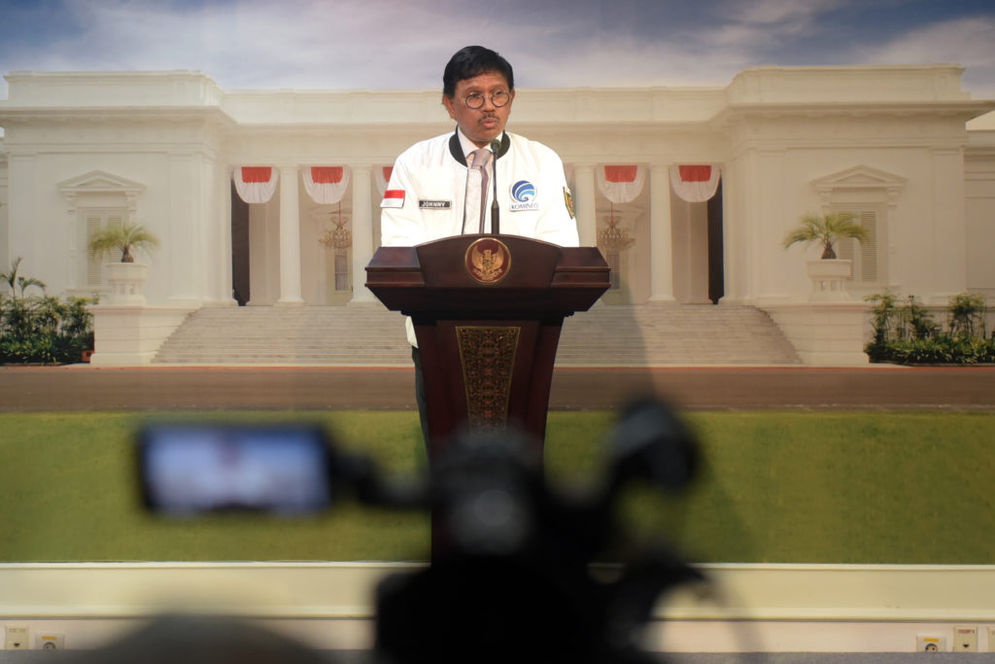 Menkominfo Johnny Gerard Plate (Foto: Dok. Setkab)
