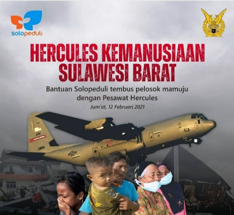 Persiapan pengepakan logistik bantuan SOLOPEDULI untuk gempa Mamuju dan Majene