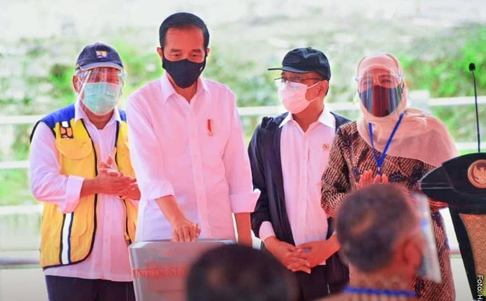 Presiden RI, Joko Widodo, Resmikan Bendungan Tukul Karanggede Arjosari