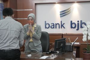 Ilustrasi layanan BJB Bandar Lampung.