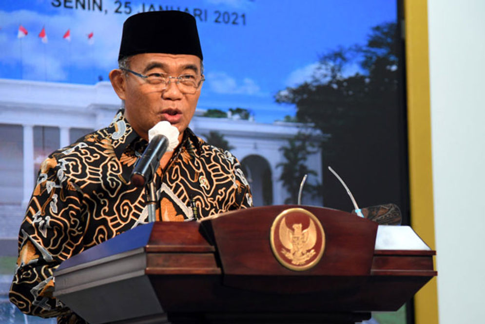 Menteri Koordinator Bidang Pembangunan Manusia dan Kebudayaan Muhadjir Effendy (Foto: Dokumentasi Humas Setkab)