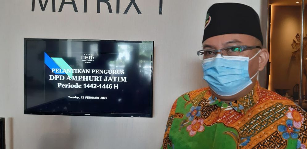  Ketua DPD Amphuri Jatim, Mohammad Sofyan Arief . 