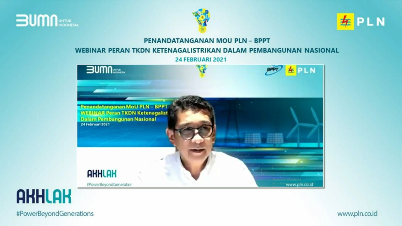 PLN - BPPT Teken MoU Penerapan dan Pengkajian Teknologi Ketenagalistrikan 