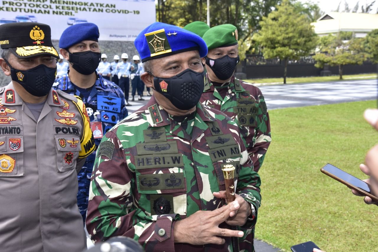 Pangdam VI/Mulawarman, Mayjen TNI Heri Wiranto