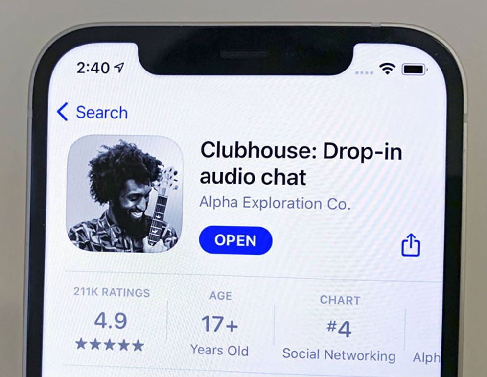 Clubhouse akan bisa diunduh di Android.