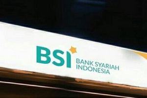<p>Papan nama PT Bank Syariah Indonesia Tbk (BRIS) atau BSI yang akan menjadi bank syariah terbesar di Indonesia, beroperasi mulai 1 Februari 2021. / Istimewa</p>
