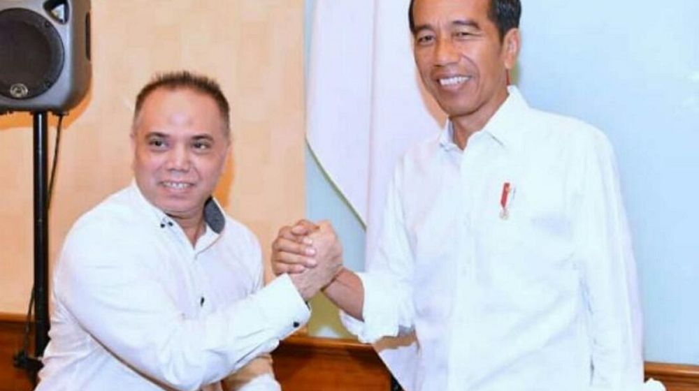 <p>Haidar Alwi sebagai relawan Jokowi dalam Pilpres 2019 / Istimewa</p>
