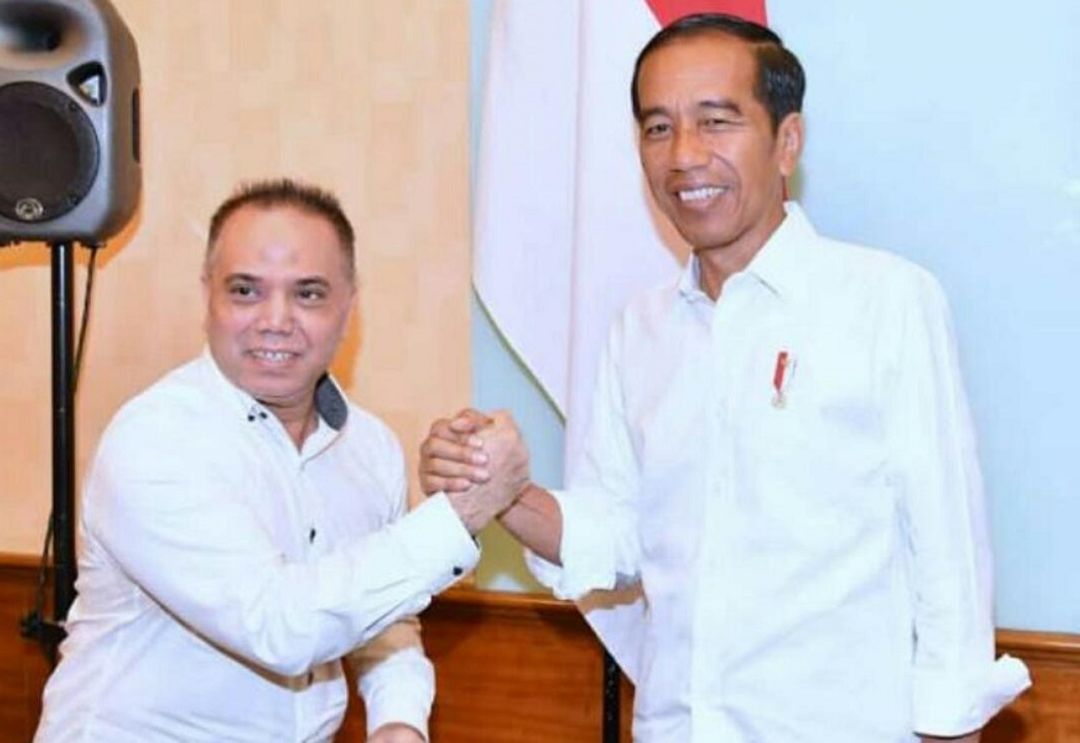 <p>Haidar Alwi sebagai relawan Jokowi dalam Pilpres 2019 / Istimewa</p>
