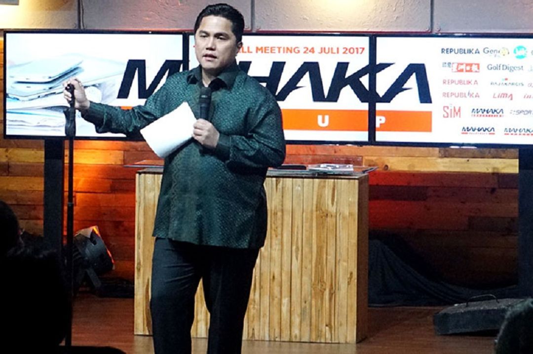 <p>Erick Thohir pemilik Mahaka Media Group / Dok. Mahaka Media</p>
