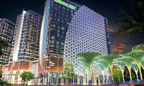 <p>Ilustrasi maket Menara MUI dan Safa Marwa Tower / Istimewa</p>
