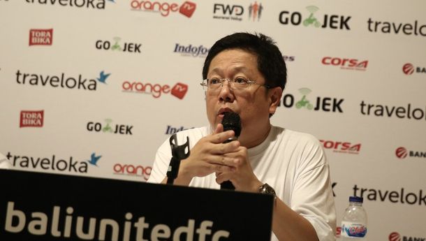 Beli Saham Rp99,7 Miliar,  Pieter Tanuri Semakin Kasih Perhatian pada  Klub Bola Bali United 