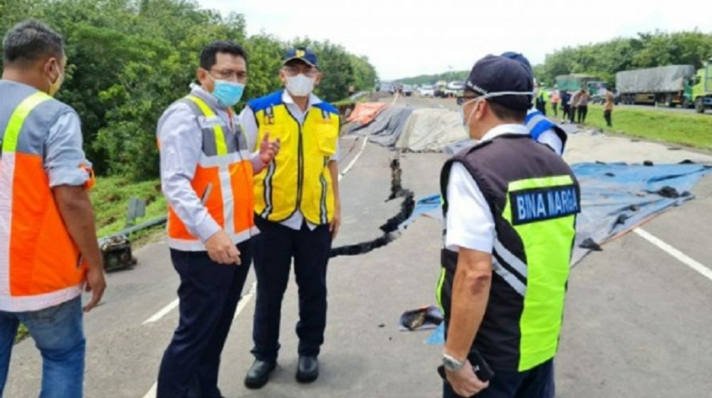 <p>Tol Cipali amblas / Dok. Kementerian PUPR</p>
