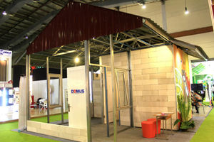 <p>Ilustrasi rumah instan Domus / Dok. Tatalogam</p>
