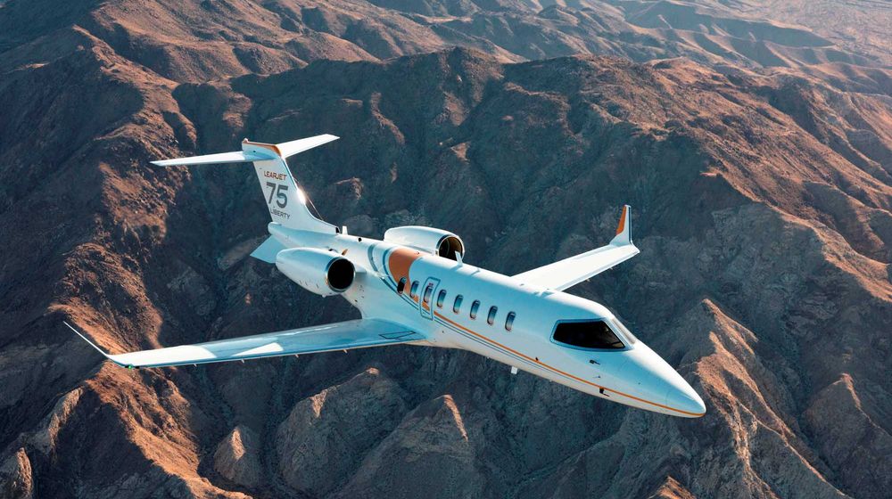 <p>Learjet 75 Liberty, pesawat produksi terakhir/Bombardier</p>
