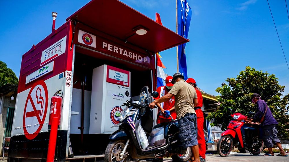<p>PT Pertamina (Persero) membuka kesempatan bagi masyarakat yang berminat untuk menjadi mitra Pertashop, dengan mendaftar online di laman https://ptm.id/MitraPertashop. / Pertamina</p>
