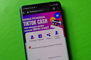 Kominfo Resmi Blokir Aplikasi TikTok Cash