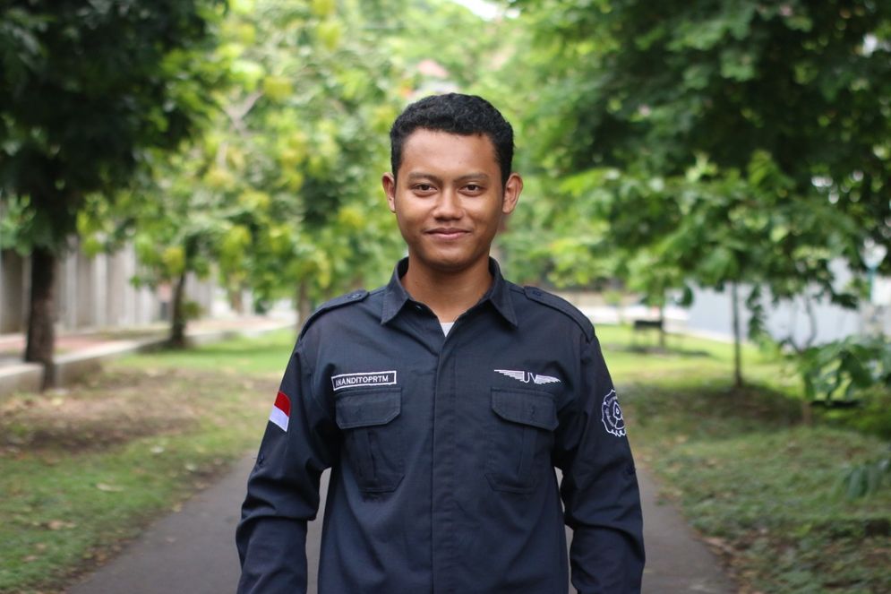 Pradana Ricardo, mahasiswa Sastra Indonesia FIB UNS