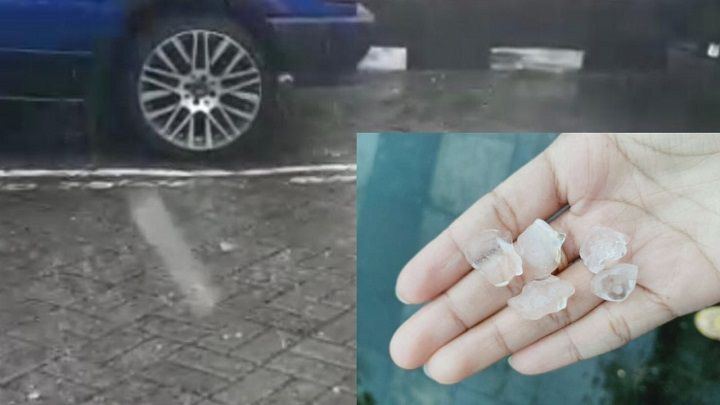 Fenomena Hujan Es di Yogya