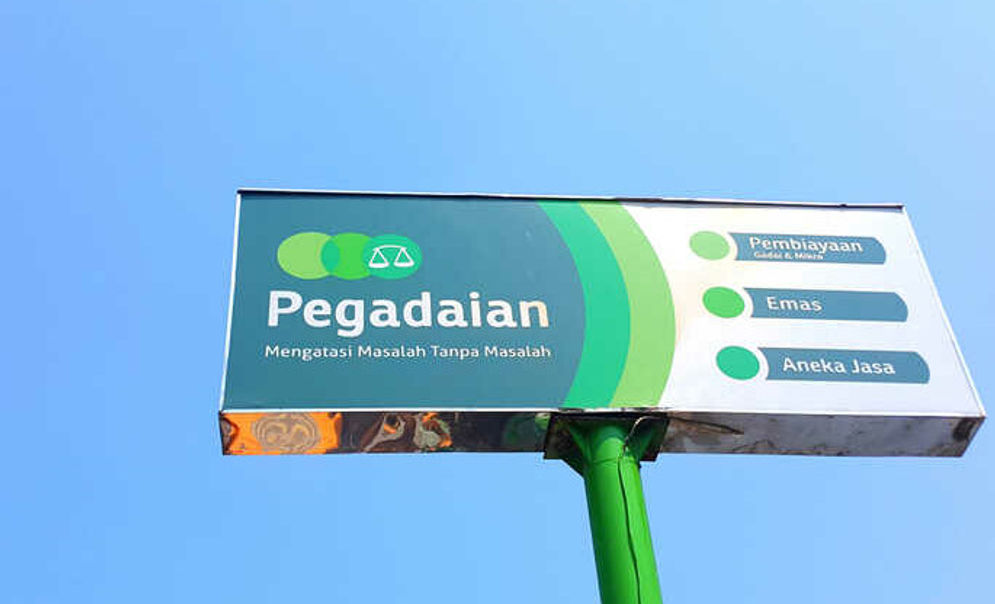 Ilustrasi logo Pegadaian.
