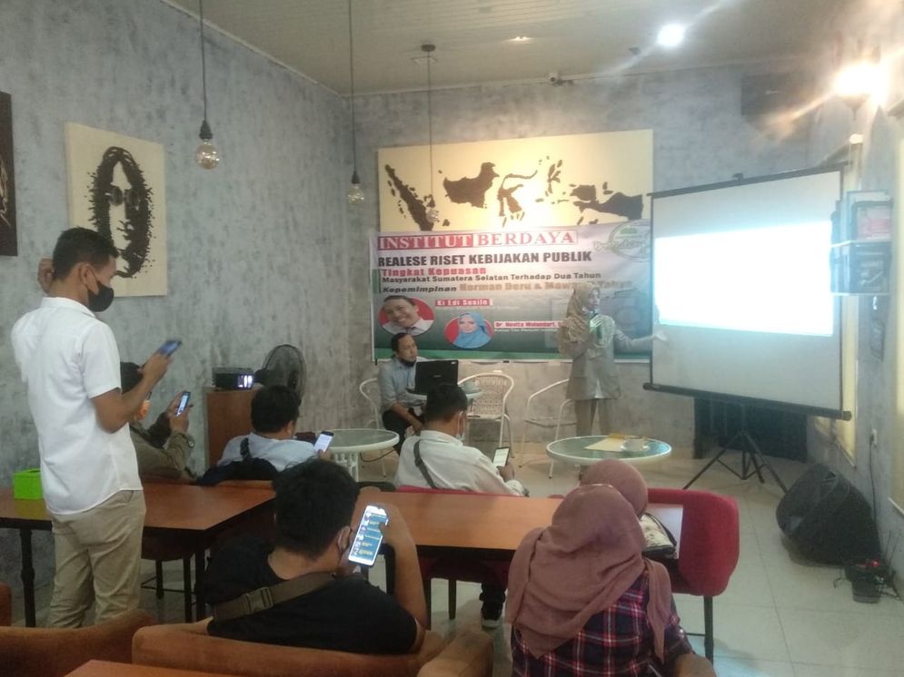 Rilis tingkat kepuasan masyarakat terhadap kinerja HD-MY
