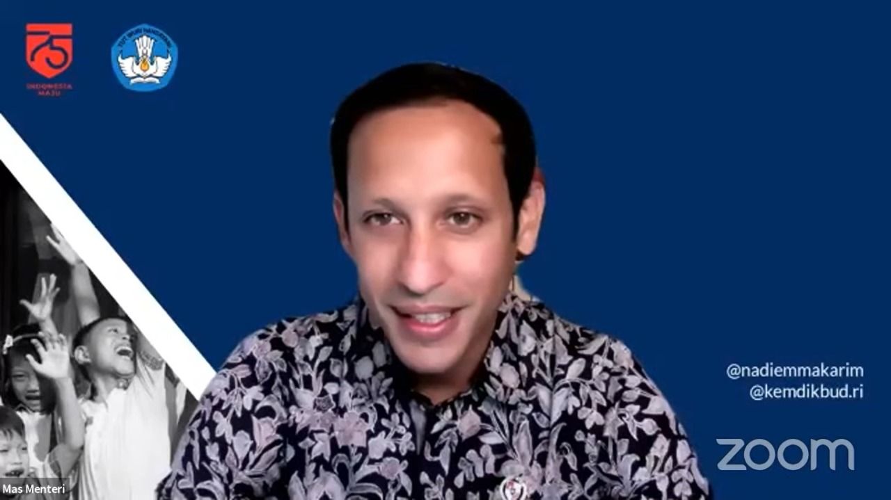 Ilustrasi: Menteri Pendidikan dan Kebudayaan (Mendikbud), Nadiem Anwar Makarim