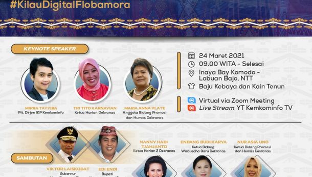 Ditjen IKP Akan Gelar Workshop Road to Pesona Digital NTT 2021 di Labuan Bajo