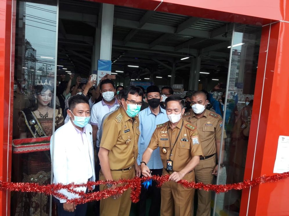 Peresmian  pasar ikan hias PIM Palembang