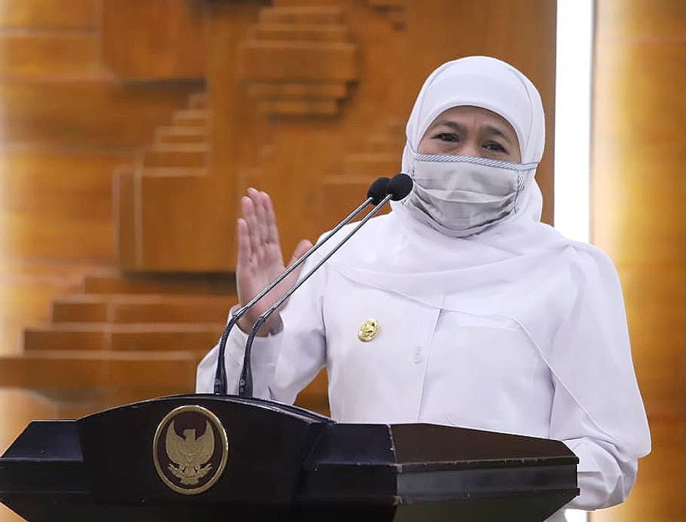  Gubernur Jawa Timur Khofifah Indar Parawansa  