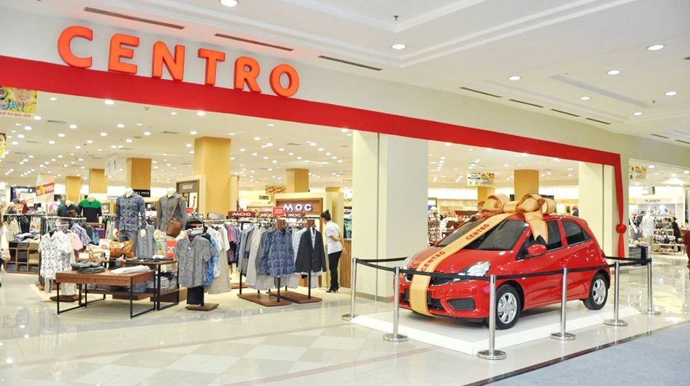 <p>Ritel modern Centro Departement Store di Mal Ambarukmo Yogyakarta / Facebook @centroholic</p>
