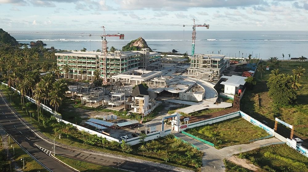 <p>Pembangunan Hotel Pullman Mandalika, Lombok, Nusa Tenggara Barat / ITDC.co.id</p>
