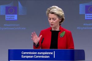 <p>Presiden Komisi Uni Eropa Ursula von der Layen / Youtube Reuters</p>
