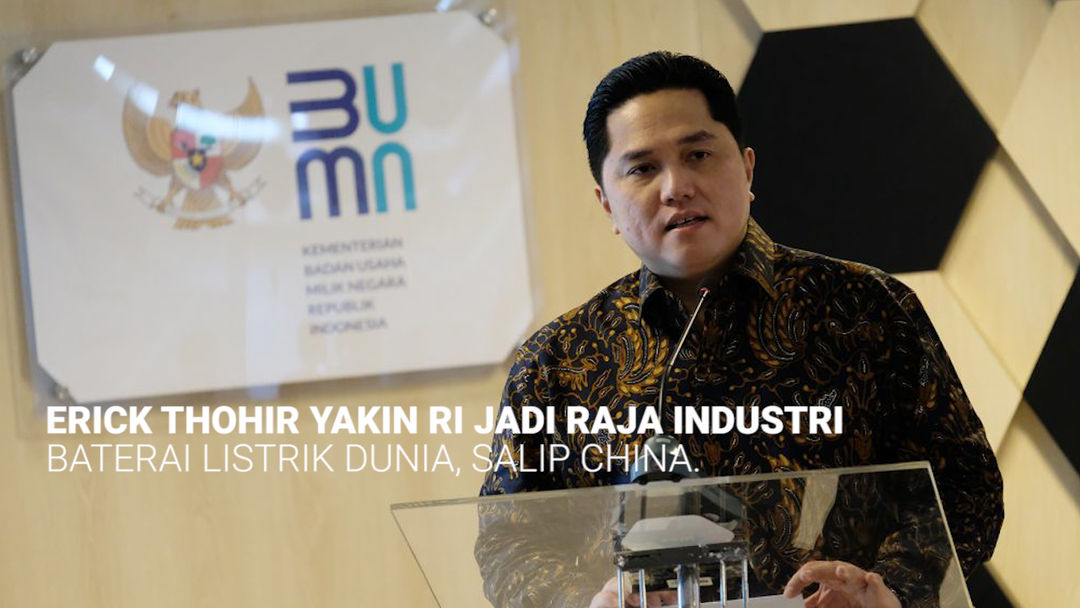 Salip China, RI akan Jadi Raja Industri Baterai Listrik Dunia