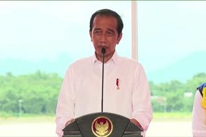 <p>Presiden Jokowi. (Tangkapan layar Youtube Setkab)</p>
