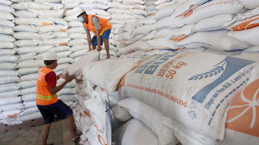 Stok beras bulog